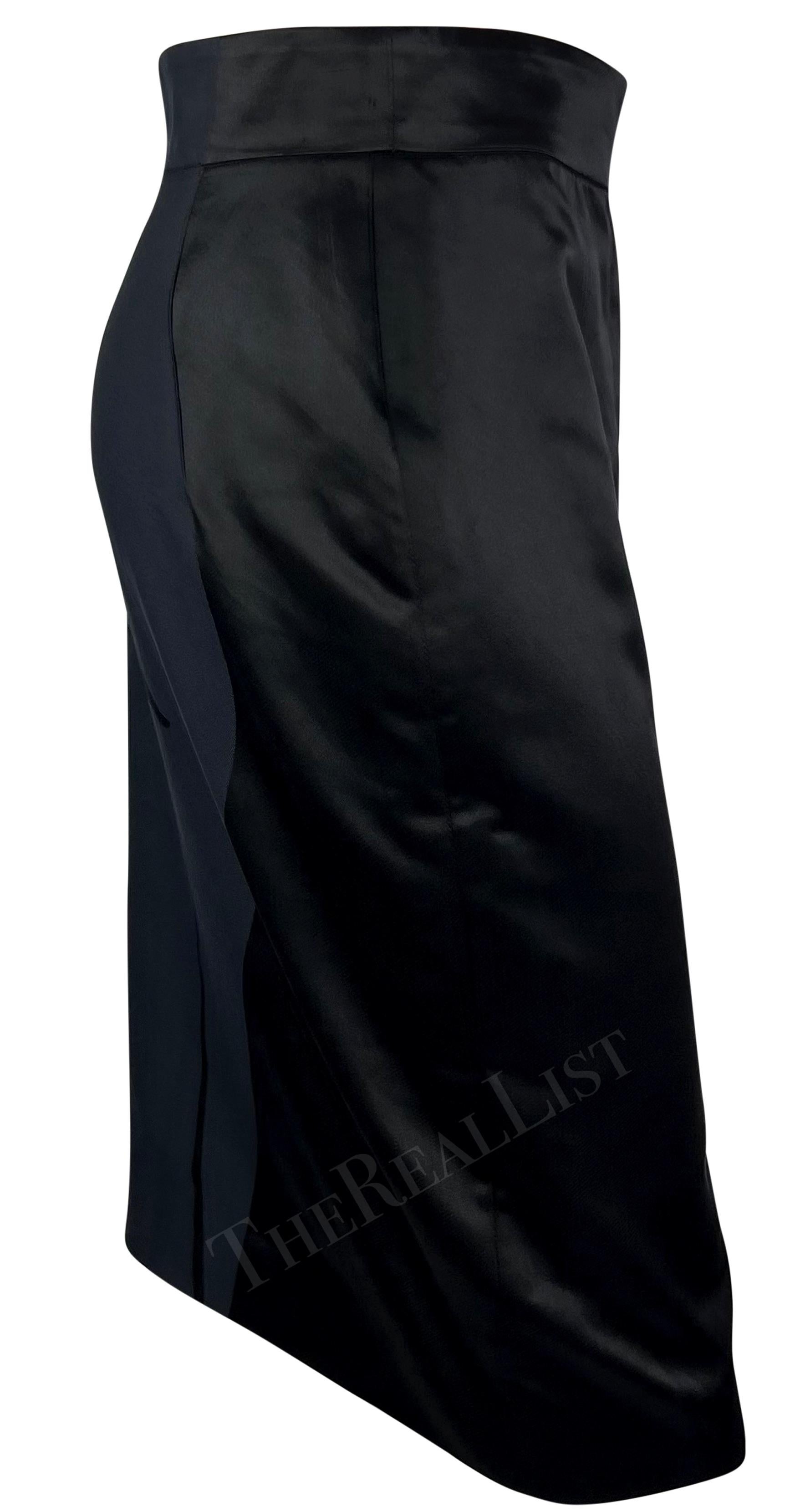 S/S 2003 Yves Saint Laurent by Tom Ford Female Body Print Runway Skirt For Sale 1