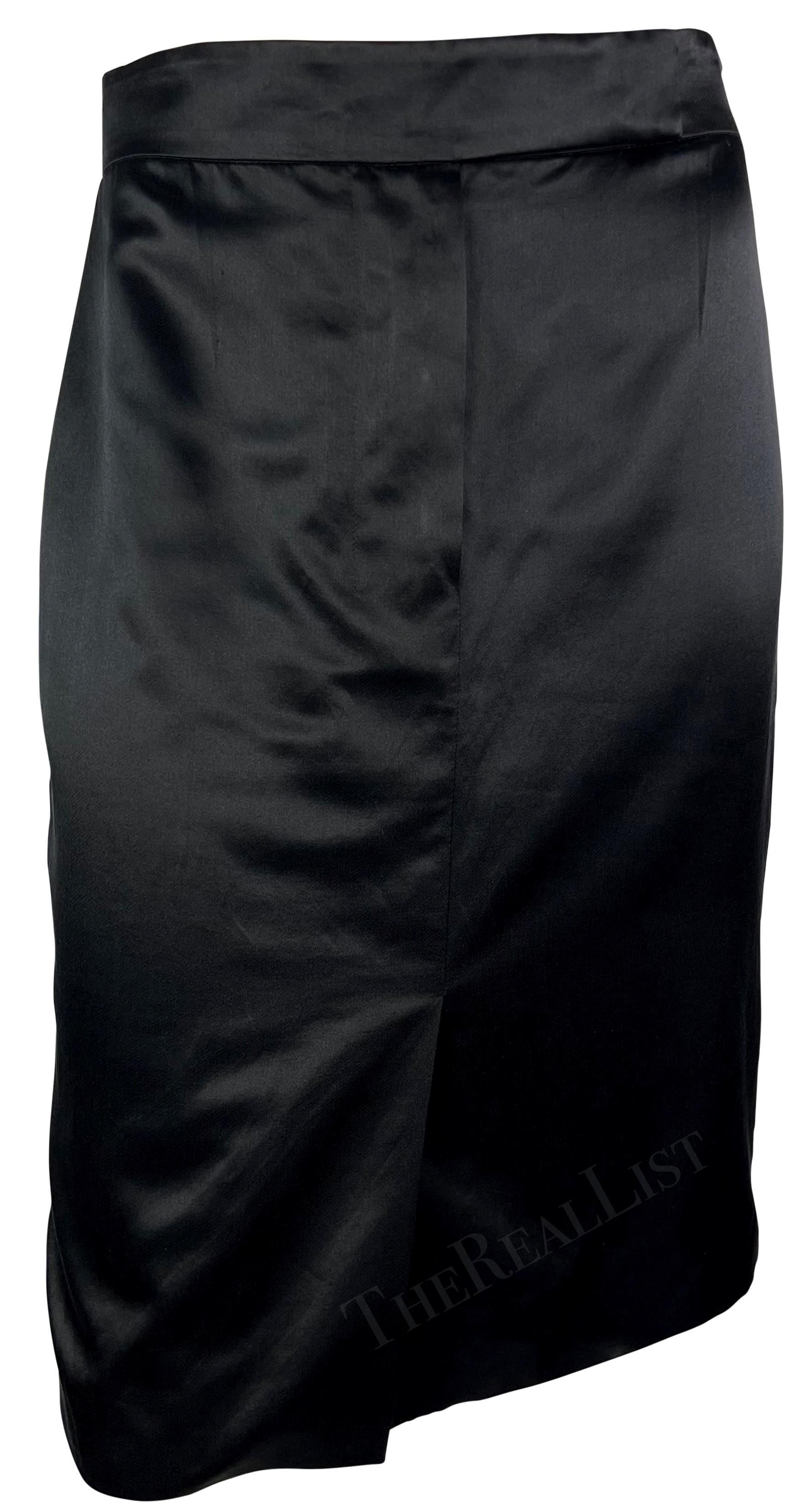 S/S 2003 Yves Saint Laurent by Tom Ford Female Body Print Runway Skirt For Sale 3