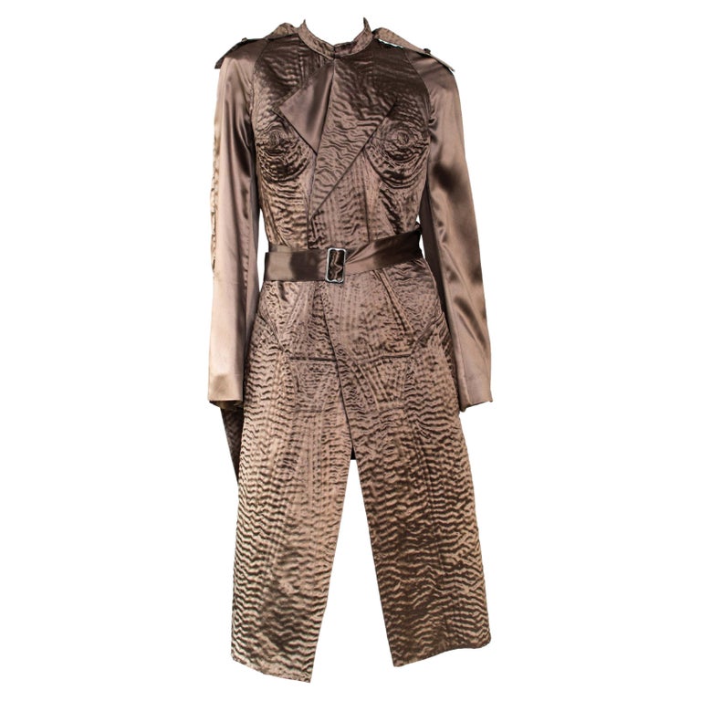 S/S 2003 Yves Saint Laurent by Tom Ford Surrealist Stitch Silk 
