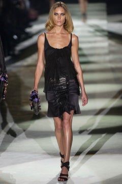 S/S 2004 Gucci by Tom Ford Alligator Horsebit Crystal Enamel Serpent XL Clutch