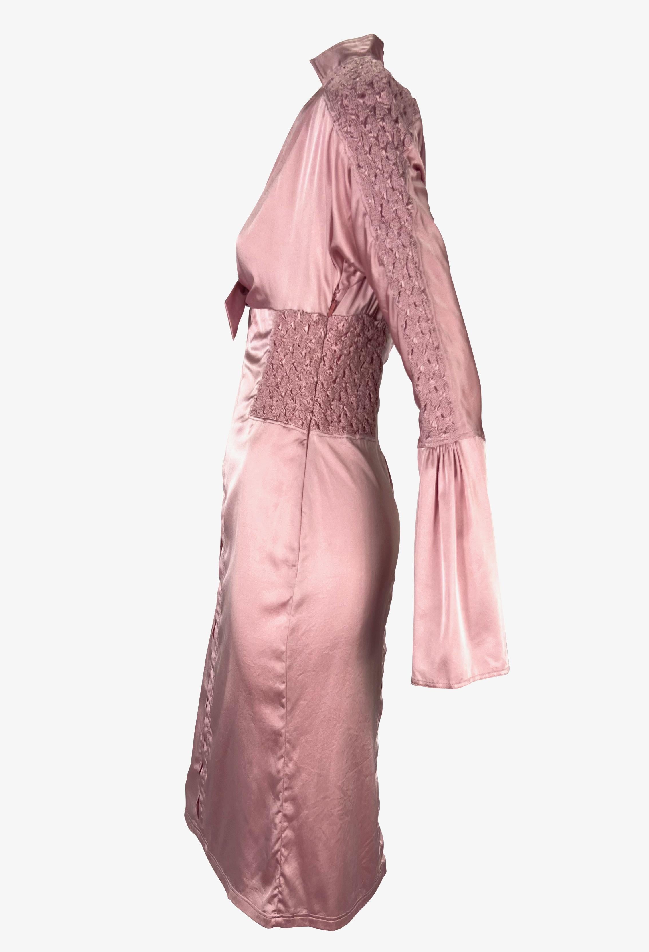 diamante pink dress