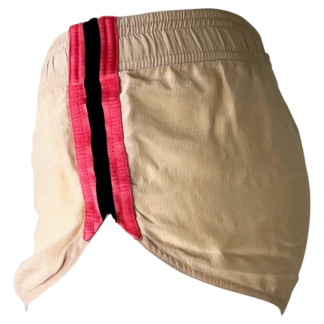 pink plaid shorts 2000s