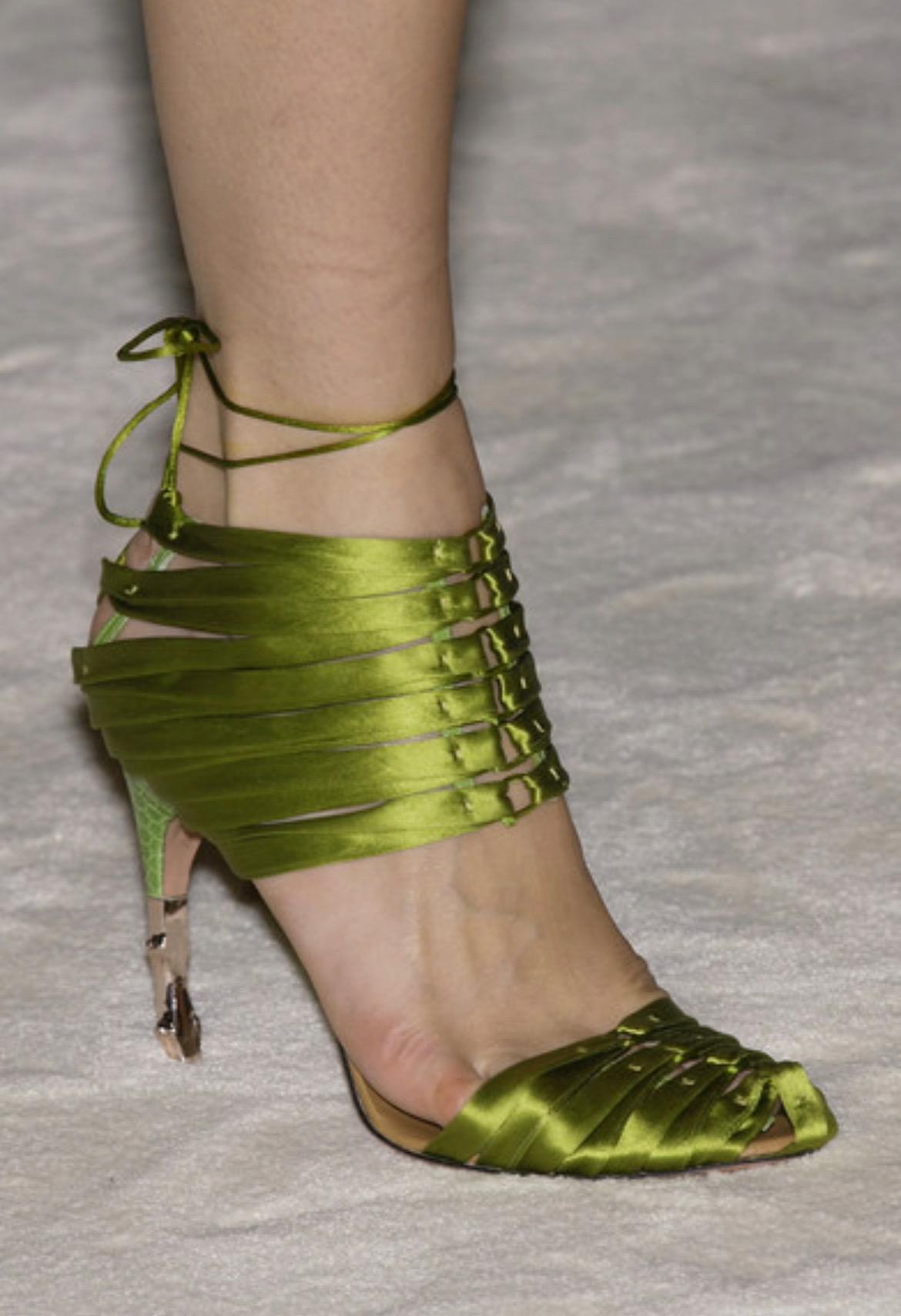 tom ford green heels