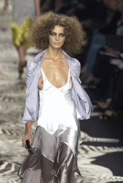 S/S 2004 Yves Saint Laurent by Tom Ford Enamel Floral Rhinestone Mini Clutch