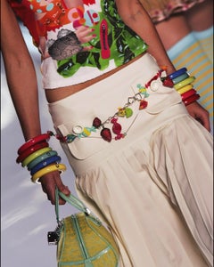 S/S 2005 Christian Dior by John Galliano  Long Candy Necklace and Earring Set