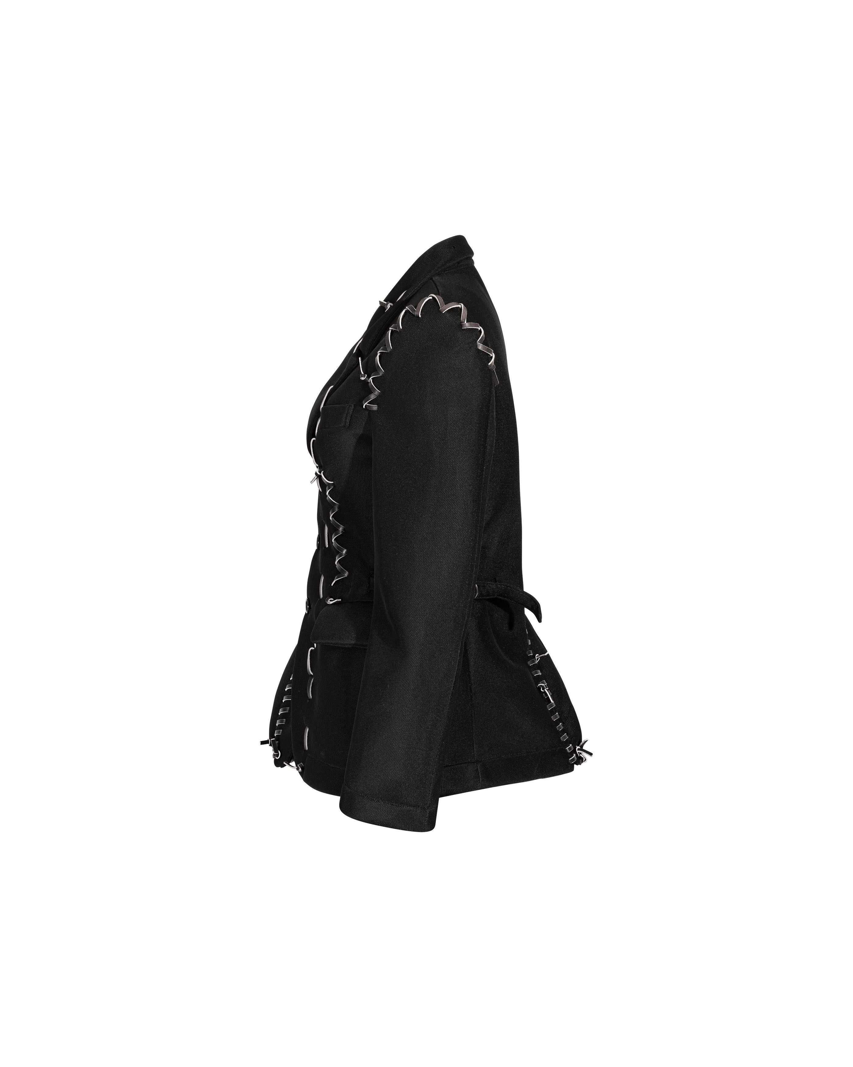 S/S 2005 Comme des Garcons Saddle Stitched Skirt Set For Sale 9