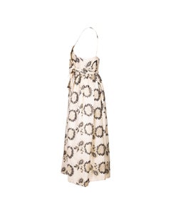 S/S 2005 Dries Van Noten Floral Print Silk Dress