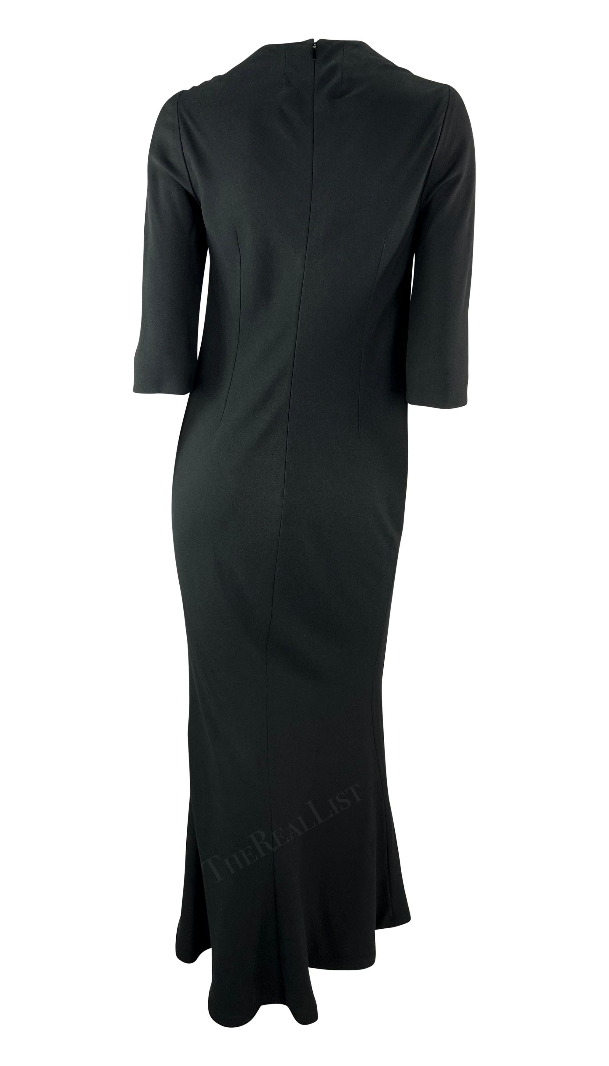 S/S 2006 Christian Dior Haute Couture by Galliano Gold Black Dress Jacket Set For Sale 7