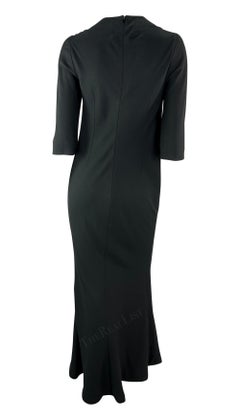 S/S 2006 Christian Dior Haute Couture by Galliano Gold Black Dress Jacket Set