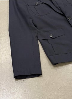 S/S 2006 Dior by Hedi Slimane multi-pocket tailored military jacket