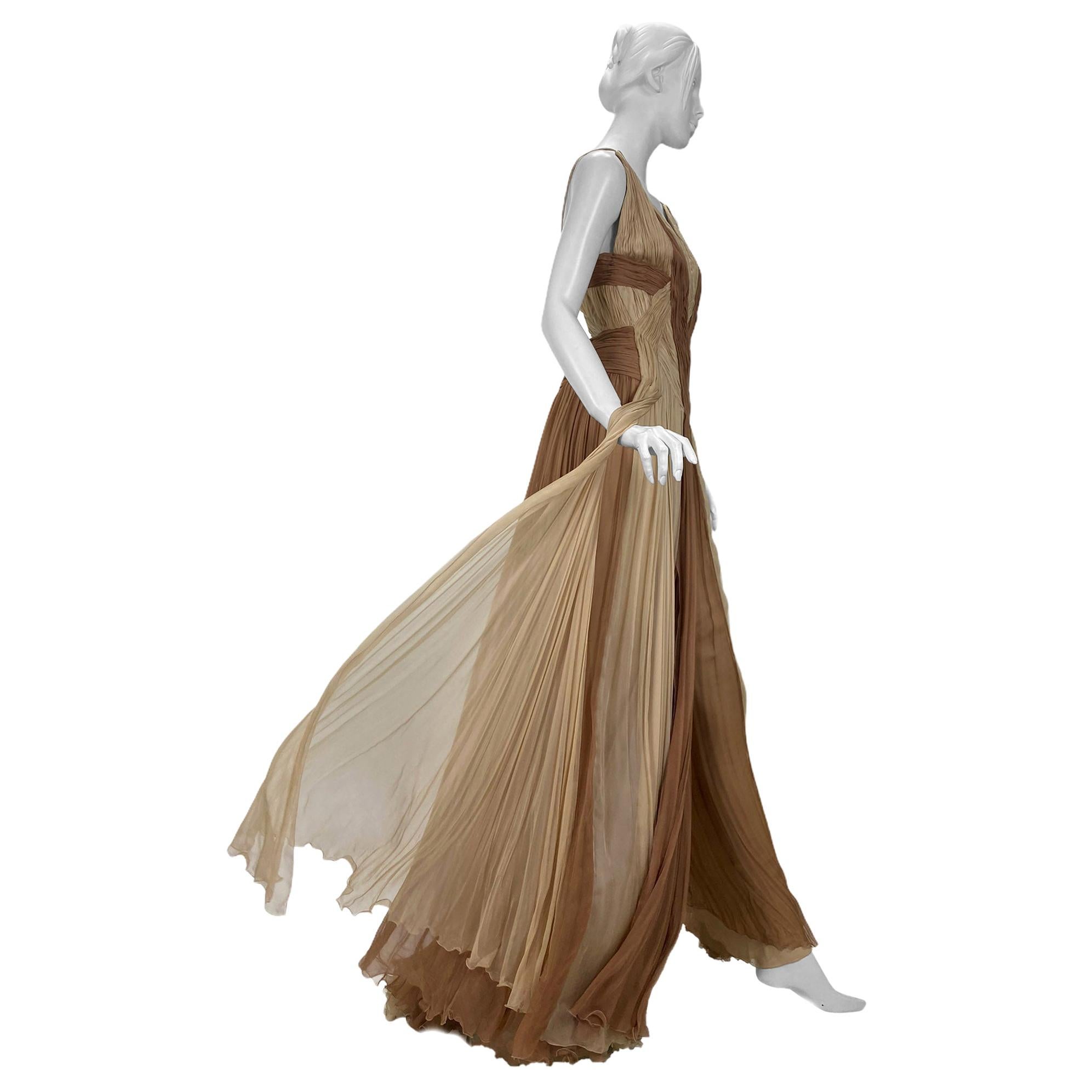 S/S 2006 Look #50 Versace Silk Gown