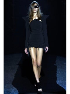 S/S 2008 Maison Margiela runway sculptural shoulder jacket