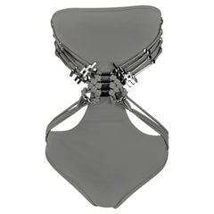 Gray Swimwear