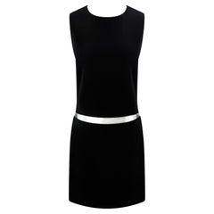 S/S 2010 Michael Kors Runway Clear PVC Cutout Black A Line Sleeveless Dress
