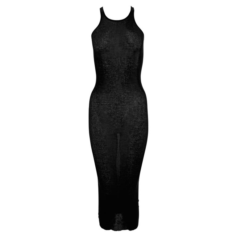 knit dress ribbed Bethany Merino Wool Ribbed Swing Dress main image 0