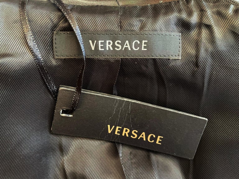 S/S 2011 look #7 NEW VERSACE GRAY WOOL and SILK SUIT 48 - 38 (M) For ...