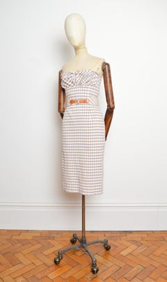S/S 2011 Vivienne Westwood „Picnic“ – Cocktailkleid im Milchmädchen-Stil mit Gingham-Karomuster