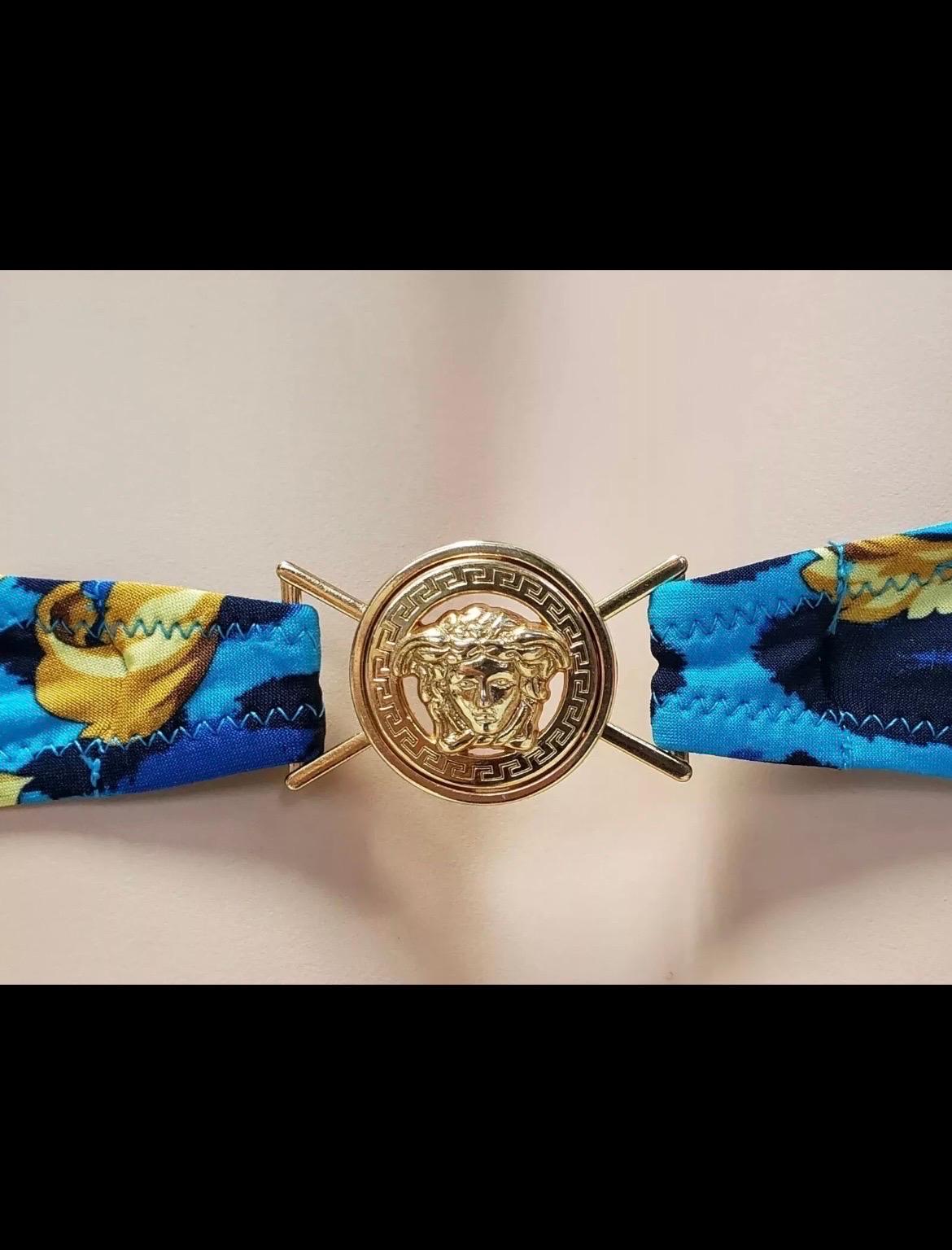 Women's S/S 2013 Look # 7 Versace Baroque Printed Swimsuit Size XS For Sale