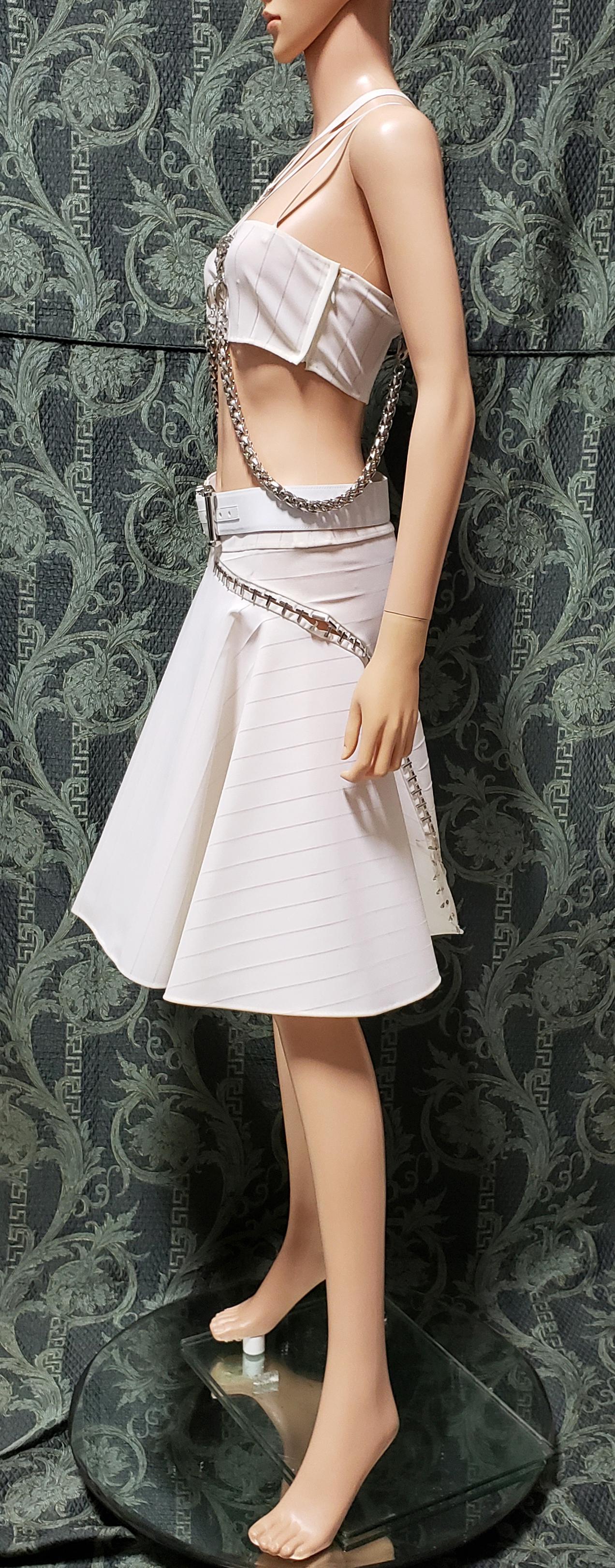 medusa white dress