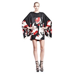 S/S 2015 ALEXANDER MCQueen KIMONO DRESS Sz IT 40