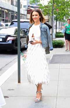 S/S 2015 GIAMBATTISTA VALLI PETAL APPLIQUE DRESS Size S