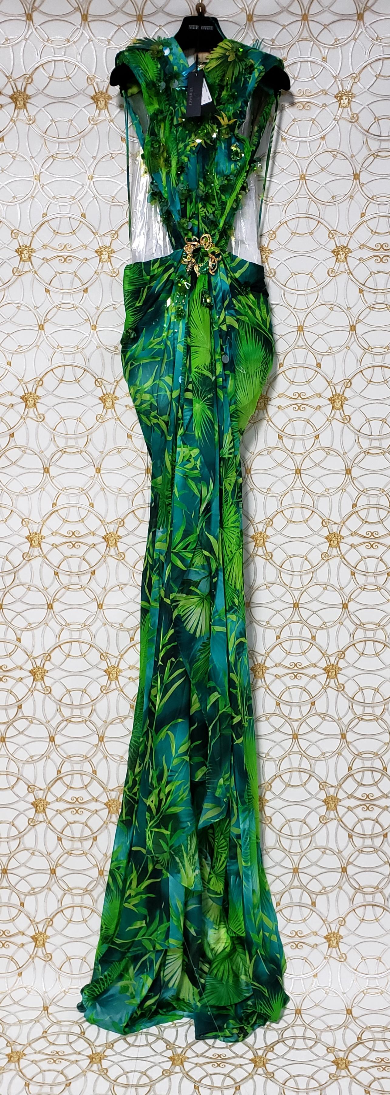 “Okay, Google, now show me the real jungle dress,”

Here is The Dress that Jennifer Lopez wore for the finalee of S/S 2020 Versace Runway Show in Milan.

Add a piece of fashion history to your wardrobe with this timeless silk dress. The silhouette