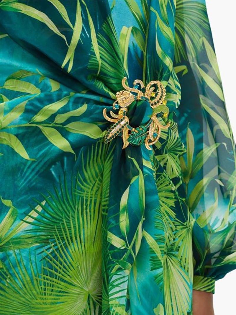 versace jungle bodysuit