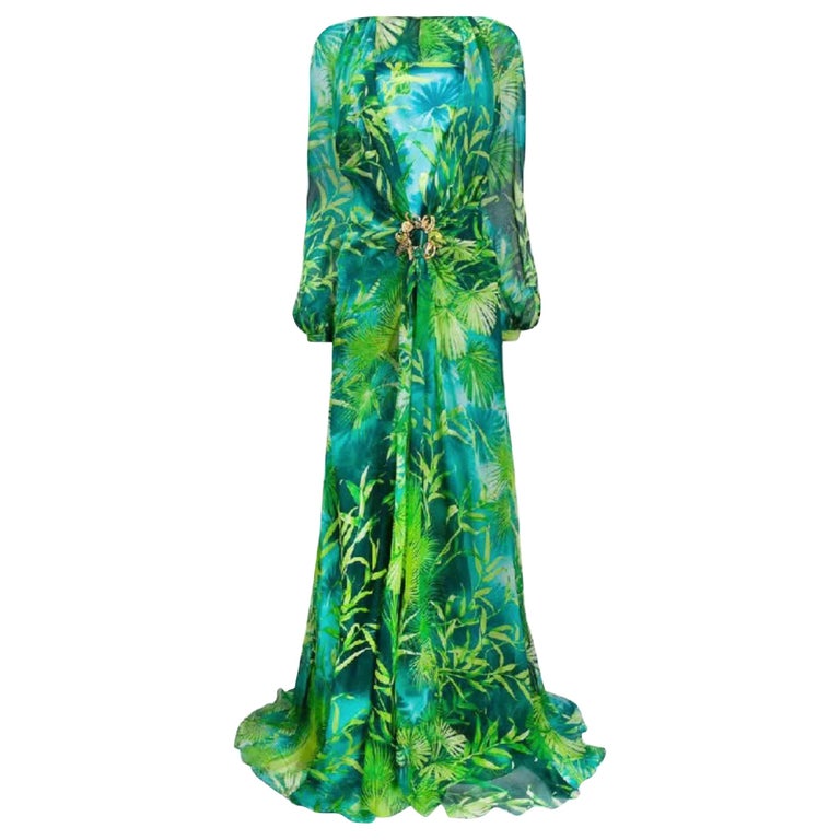 versace jungle print robe