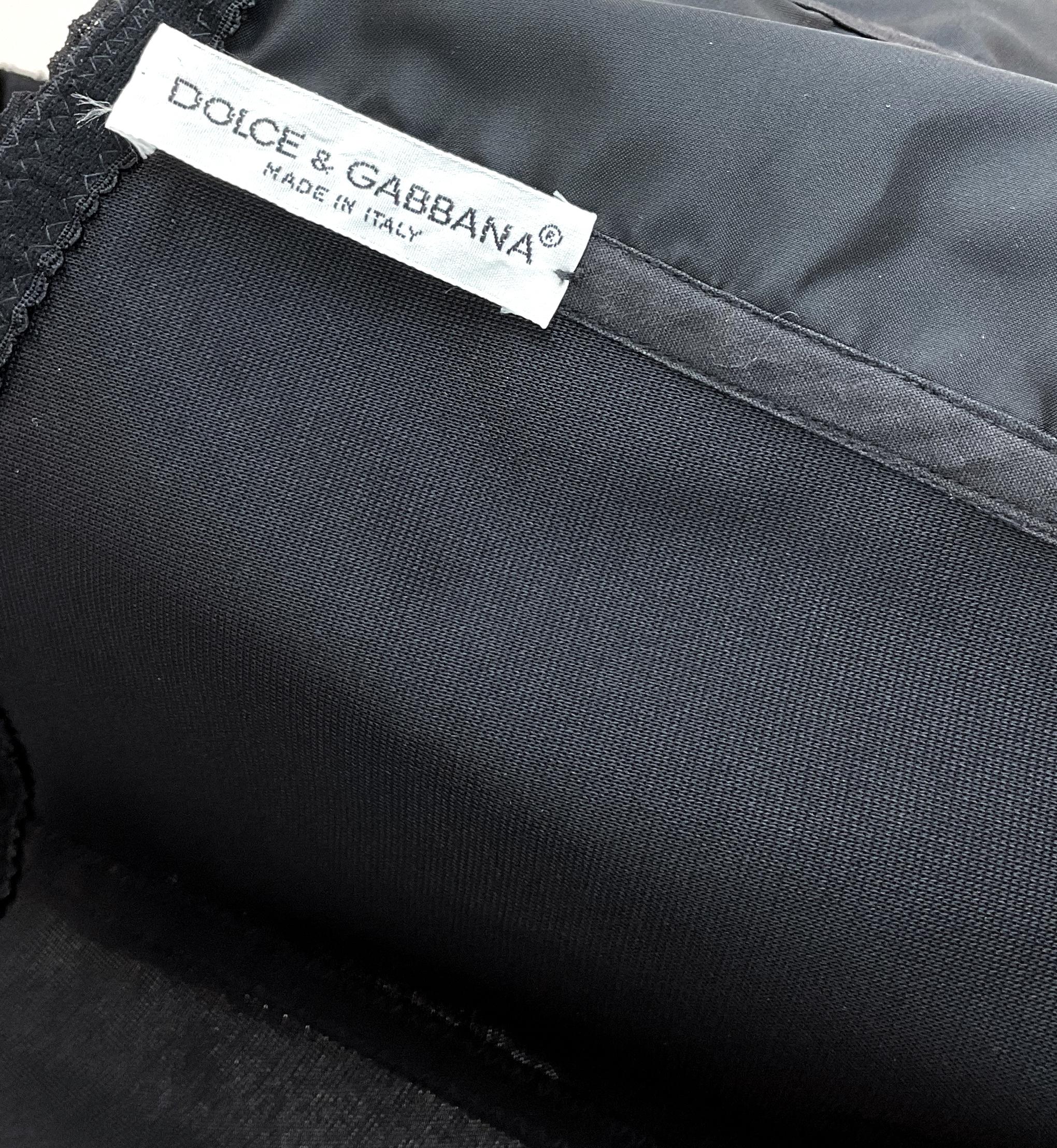 S/S Spring Summer 1992 Rare Dolce & Gabbana Runway Lingerie Corset Bustier Dress For Sale 2