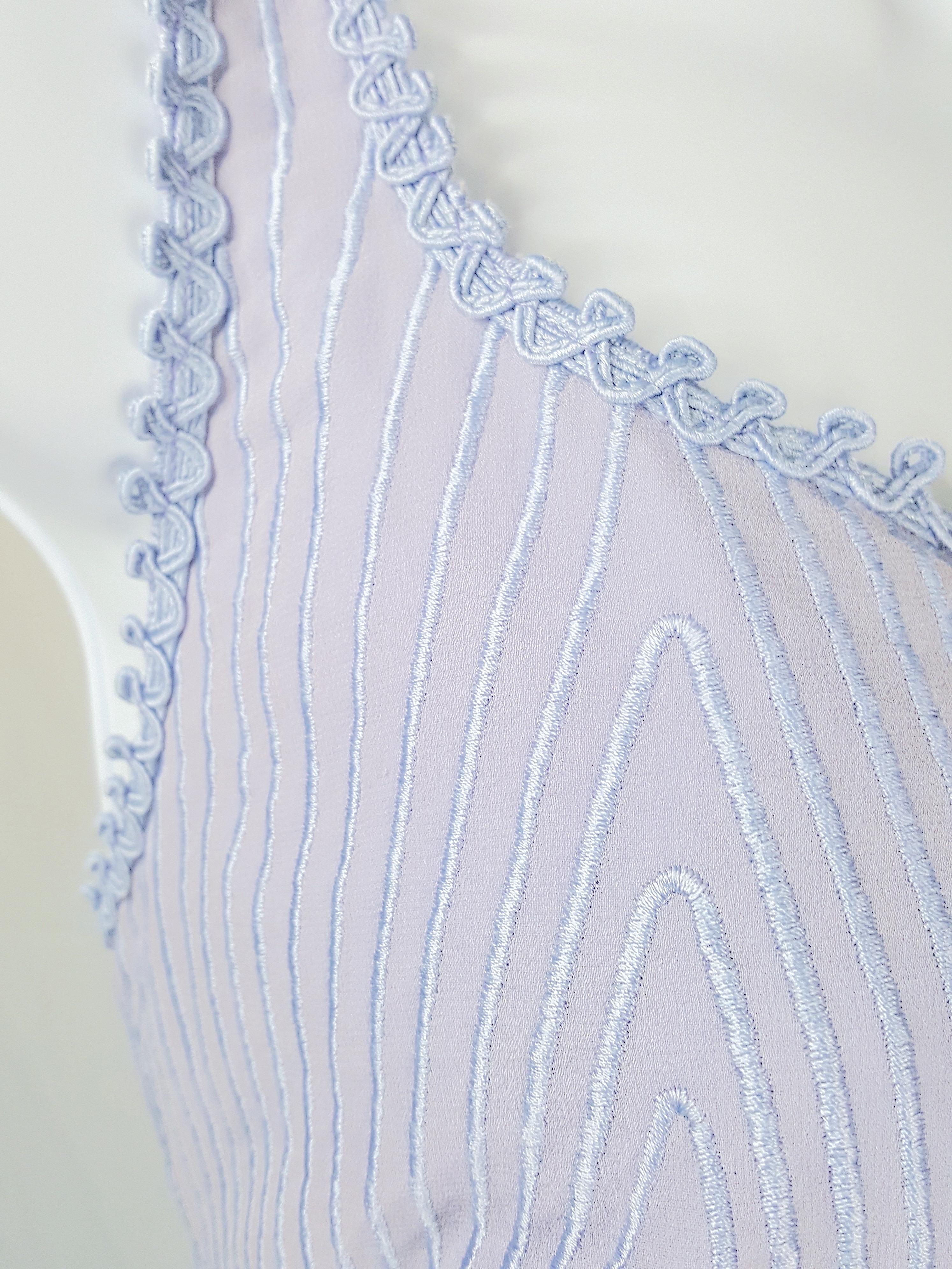 Couture GianniVersaceFinalYear RunwayMilan Embroidered Silk Renaissance Corset For Sale 1