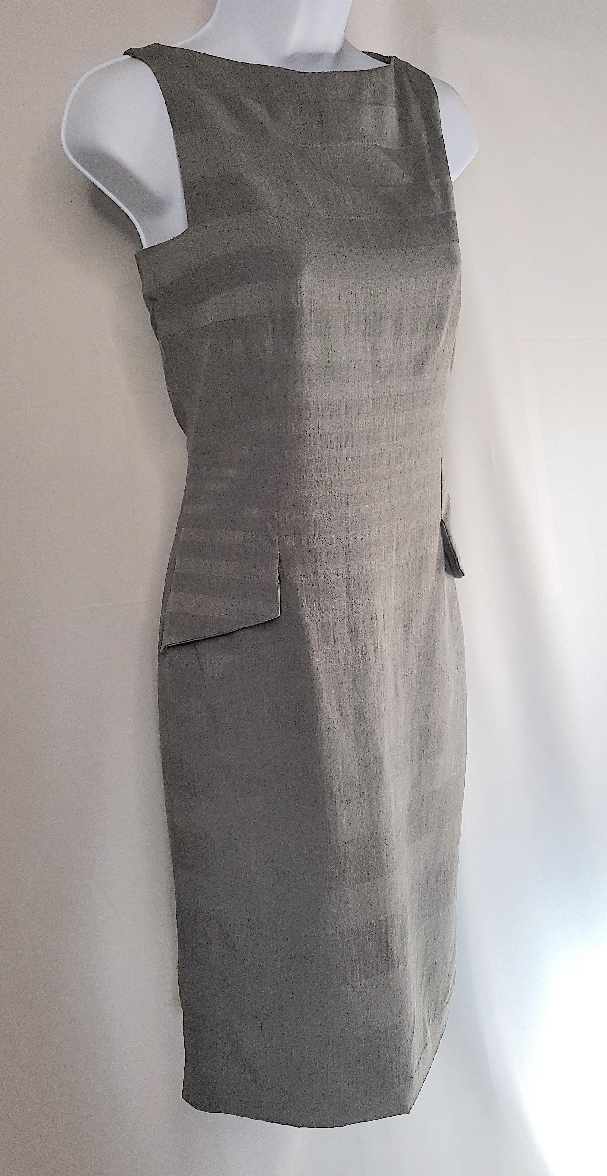 S/S1999 Galliano ChristianDiorBoutiqueParis CoutureSilkWoolCrepe HipAccentDress In Good Condition For Sale In Chicago, IL