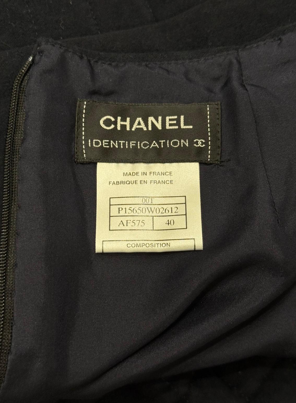 S/S2000 Chanel runway padded set top & skirt en venta 6