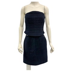 S/S2000 Chanel runway padded set top
skirt