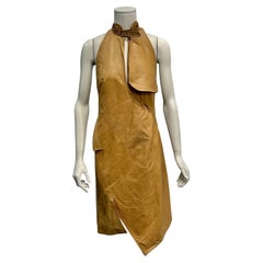 S/S2000 Christian Dior by John Galliano runway leather alter dress S/S2000 Christian Dior by John Galliano runway leather alter dress