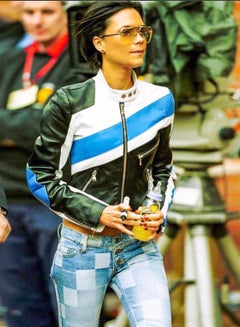 S/S2001 Dolce & Gabbana biker leather jacket