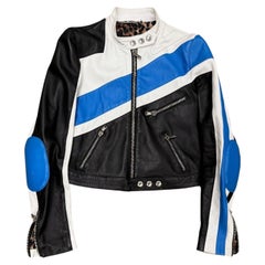 S/S2001 Dolce & Gabbana biker leather jacket