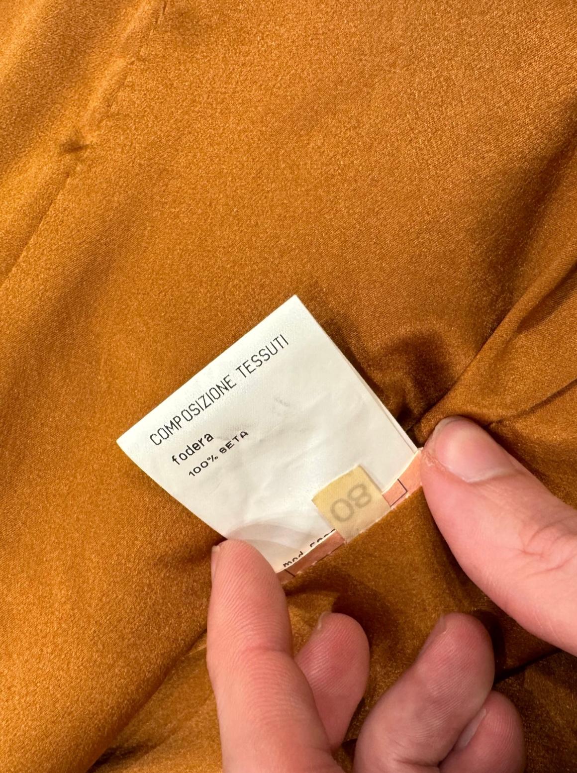 S/S2001 Dolce & Gabbana Top en cuir de python en vente 1