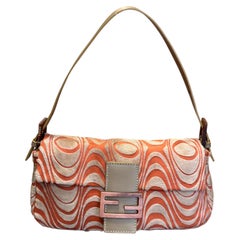 S/S2001 Fendi asymmetrical pony hair Baguette bag