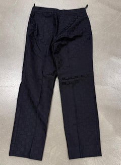 S/S2001 Gucci by Tom Ford “G” monogram silk pants