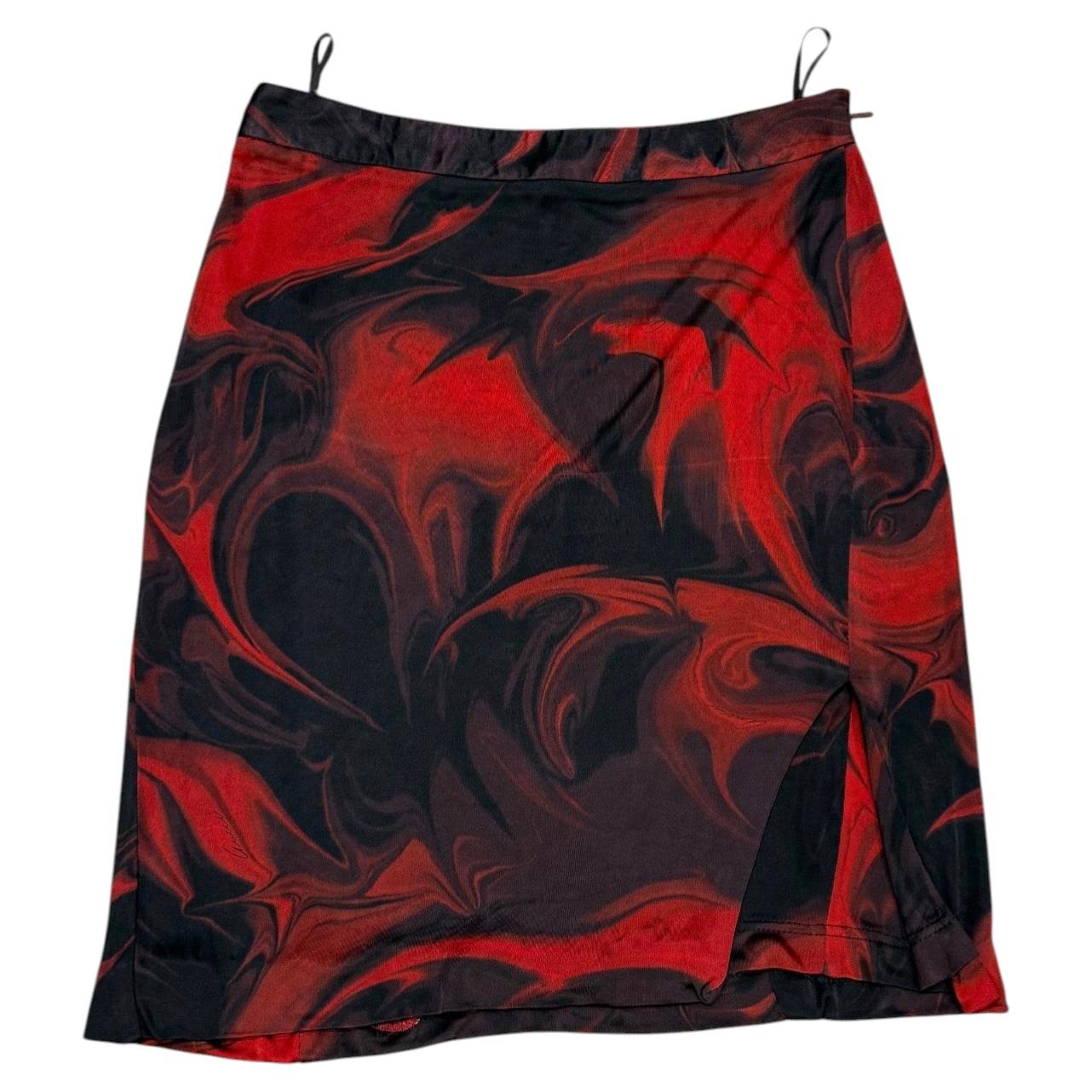Gucci by Tom Ford Midirock mit Lava-Print, Frühjahr/Sommer 2001