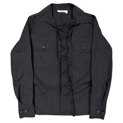 S/S2002 Yves Saint Laurent by Tom Ford safari lace-up shirt