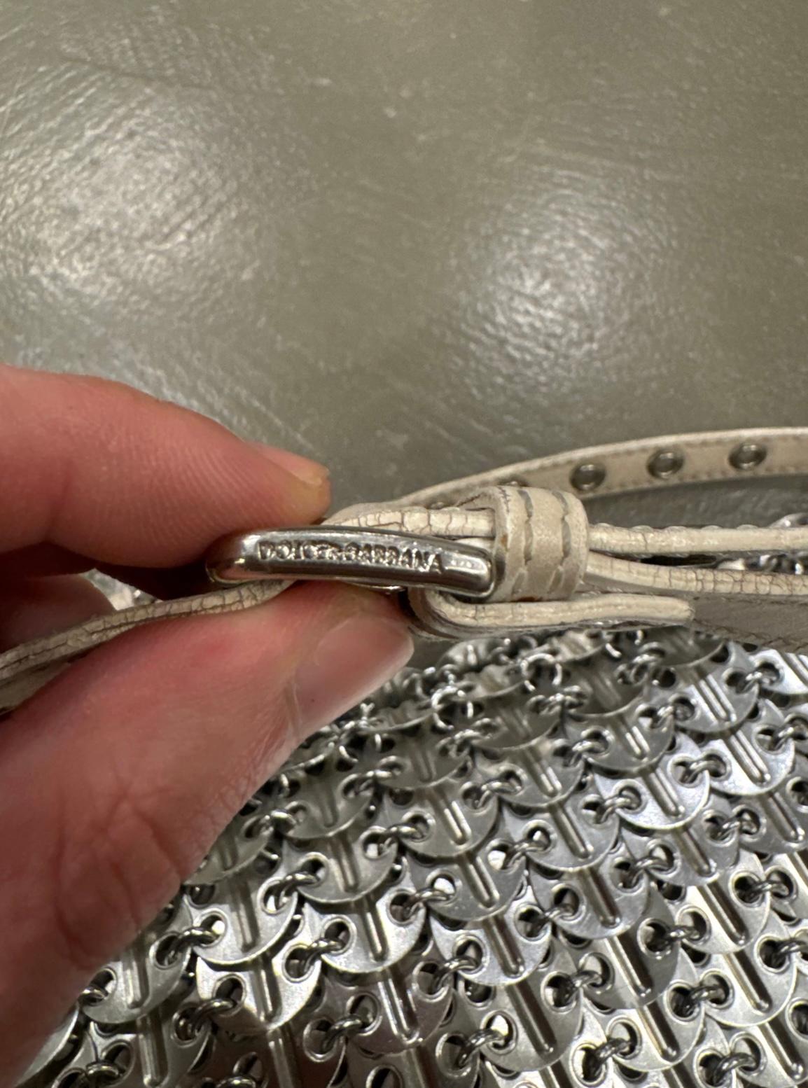 Borsa Dolce & Gabbana in metallo S/S2003 in vendita 7