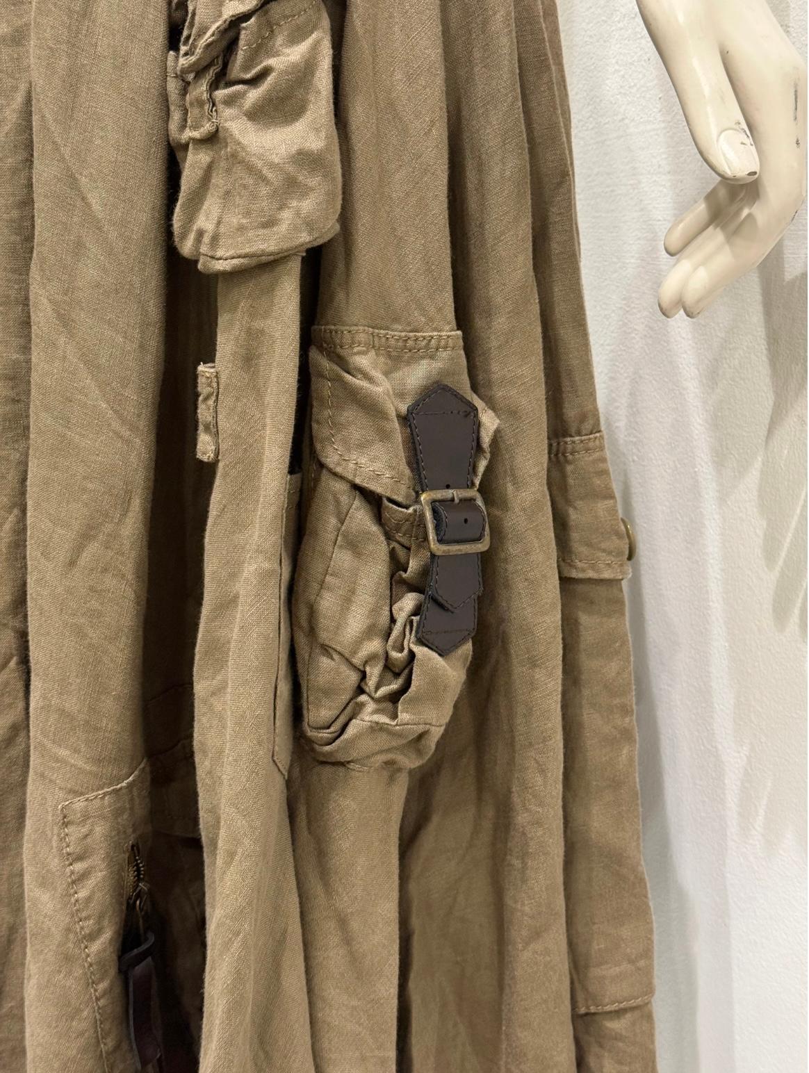 S/S2003 Dolce & Gabbana - Jupe militaire cargo à poches multiples en vente 1