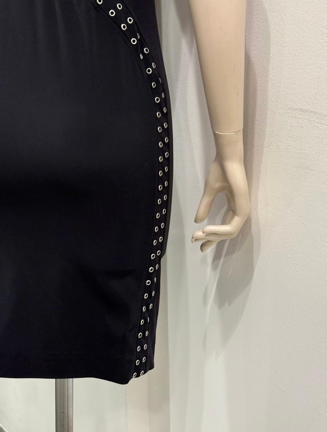 S/S2003 Gianni Versace Laufsteg Bodycon Ausschnitt Kleid im Angebot 5