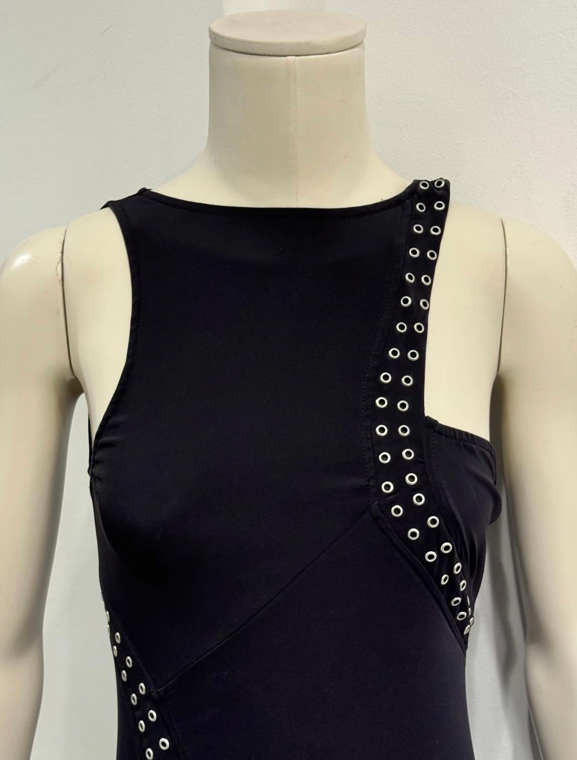 S/S2003 Gianni Versace Laufsteg Bodycon Ausschnitt Kleid im Angebot 7