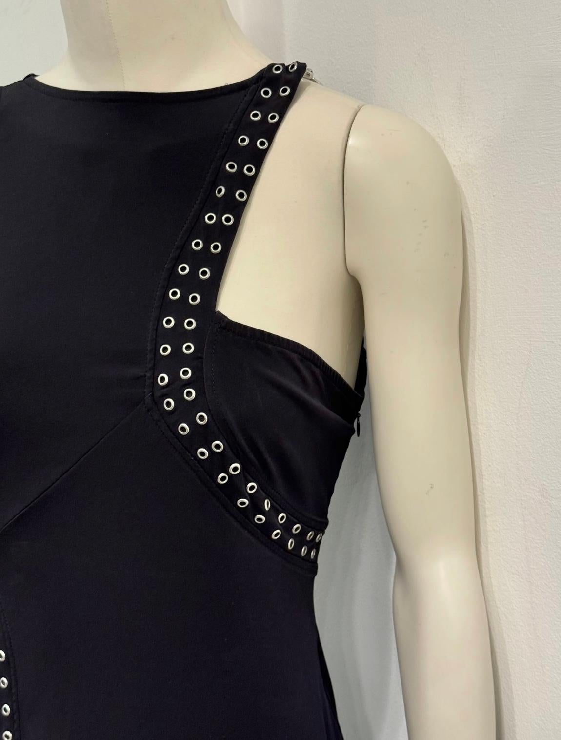 S/S2003 Gianni Versace Laufsteg Bodycon Ausschnitt Kleid im Angebot 2