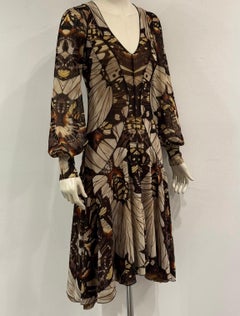 S/S2003 Jean Paul Gaultier butterfly midi dress