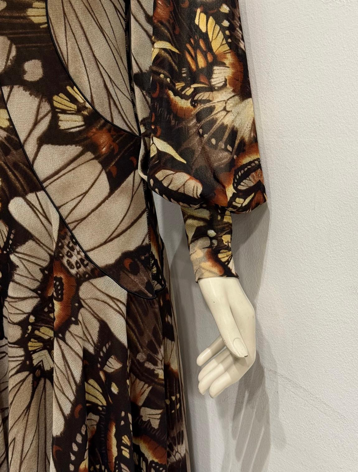 S/S2003 Jean Paul Gaultier - Robe midi papillon en vente 2