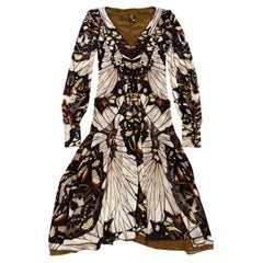 S/S2003 Jean Paul Gaultier butterfly midi dress