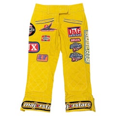 Pantaloni con toppe in stile motocross D.G. collezione Primavera/Estate 2004